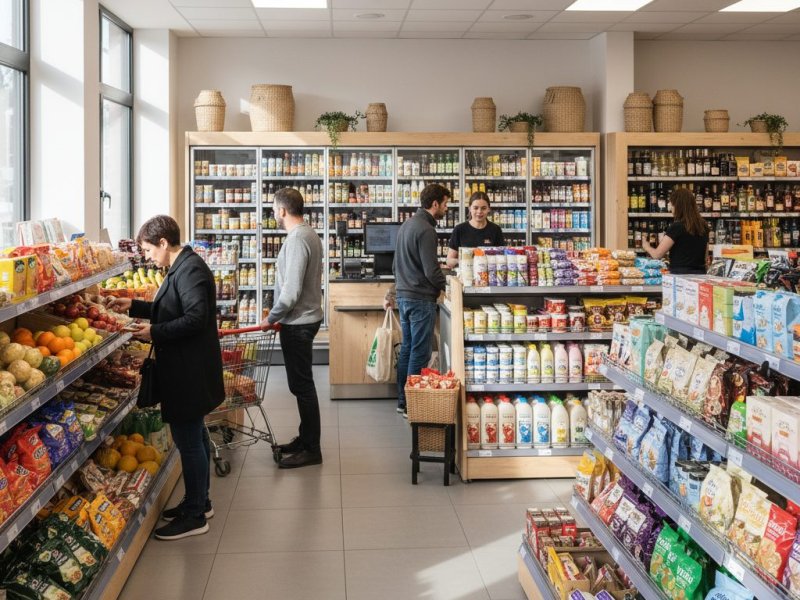 Продуктовый магазин. Прибыль 110к