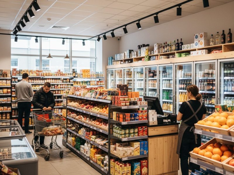 Продуктовый магазин. Прибыль 110к