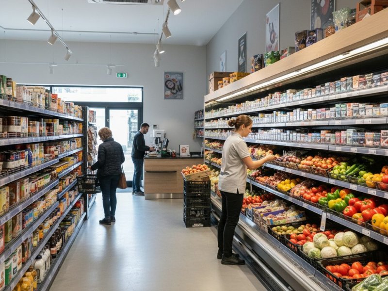 Продуктовый магазин. Прибыль 110к