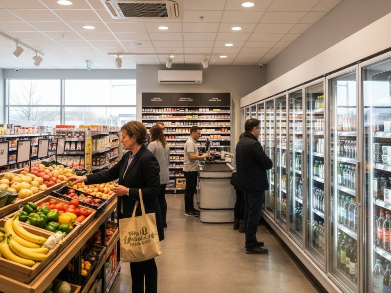 Продуктовый магазин. Прибыль 110к