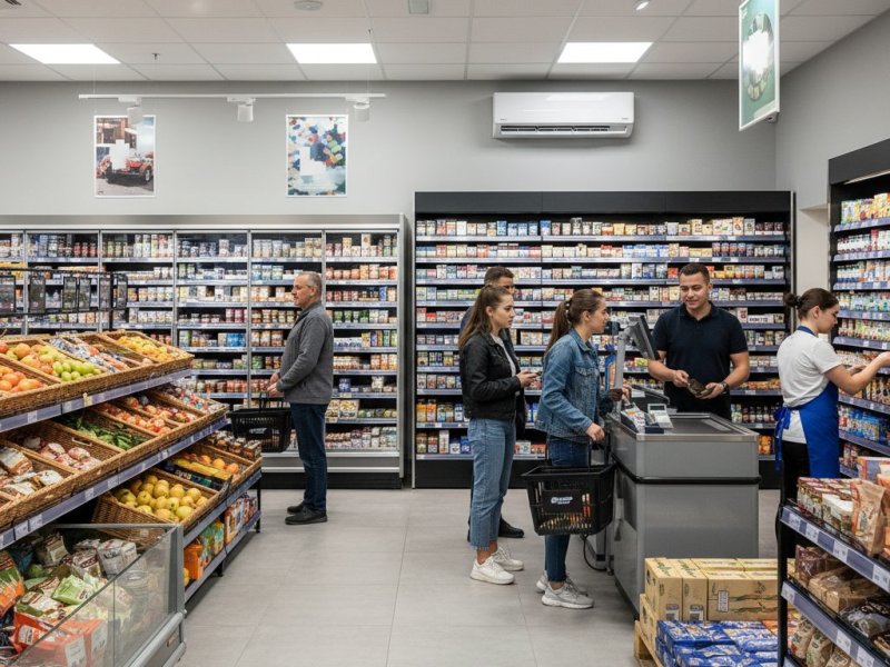 Продуктовый магазин. Прибыль 110к