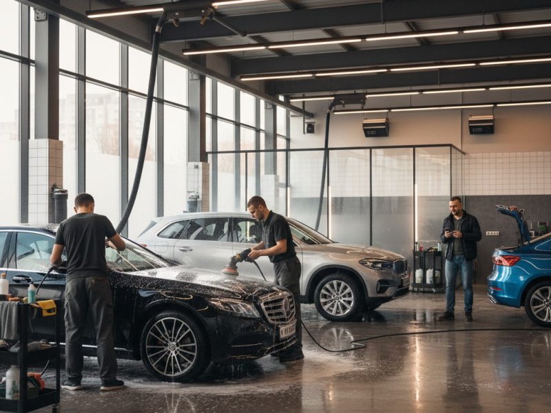 Автомойка. Прибыль 820к
