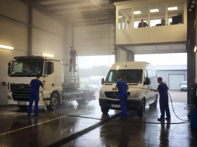 Грузовая автомойка. Прибыль 180к
