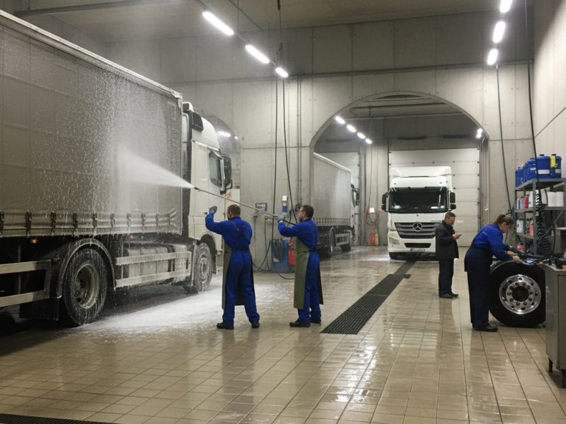 Грузовая автомойка. Прибыль 180к