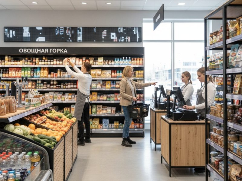 Продуктовый магазин. Прибыль 80к