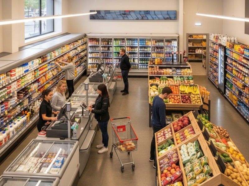 Продуктовый магазин. Прибыль 80к