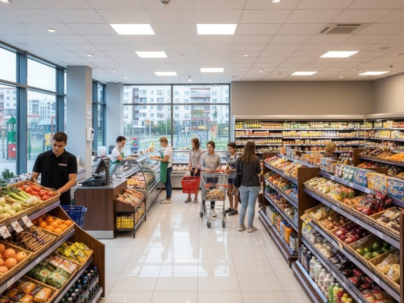 Магазин продуктов Прибыль 90к