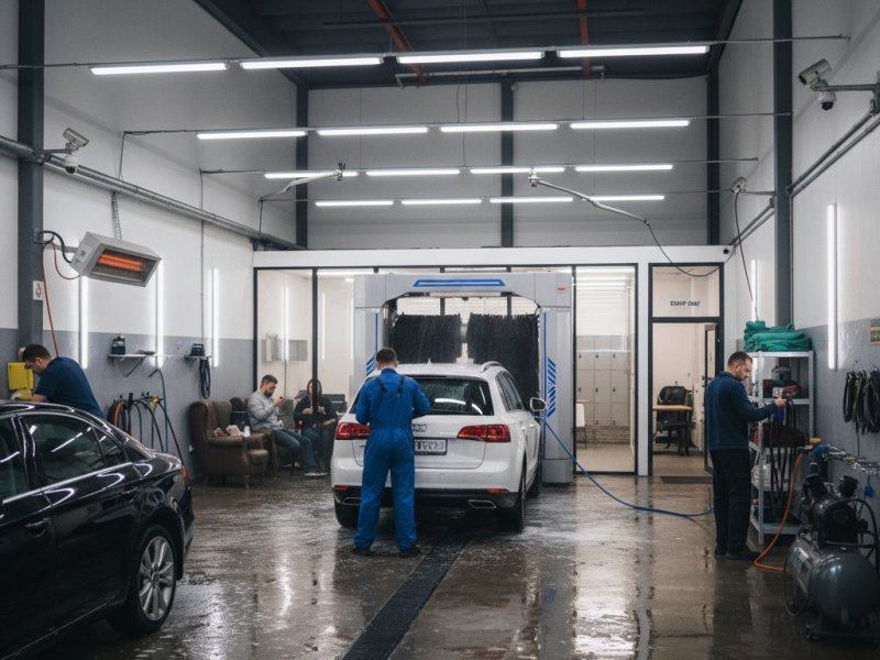 Автомойка. Прибыль 110к