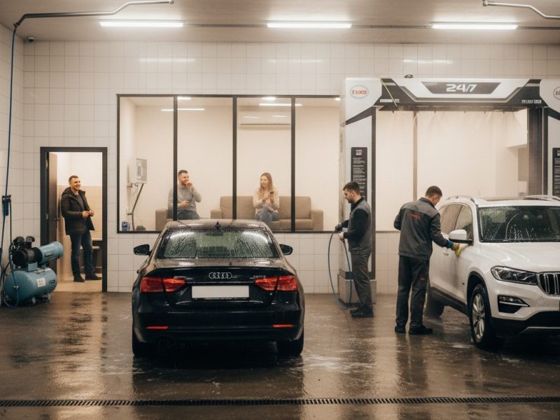 Автомойка. Прибыль 110к