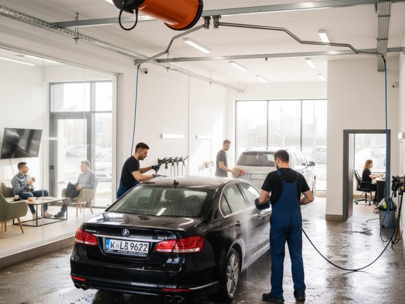 Автомойка. Прибыль 110к
