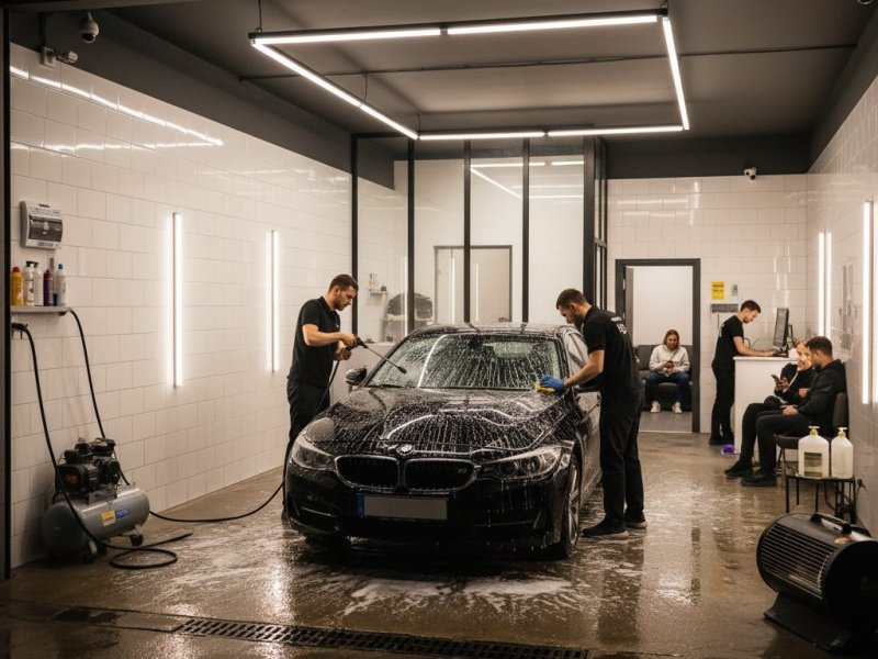 Автомойка. Прибыль 110к