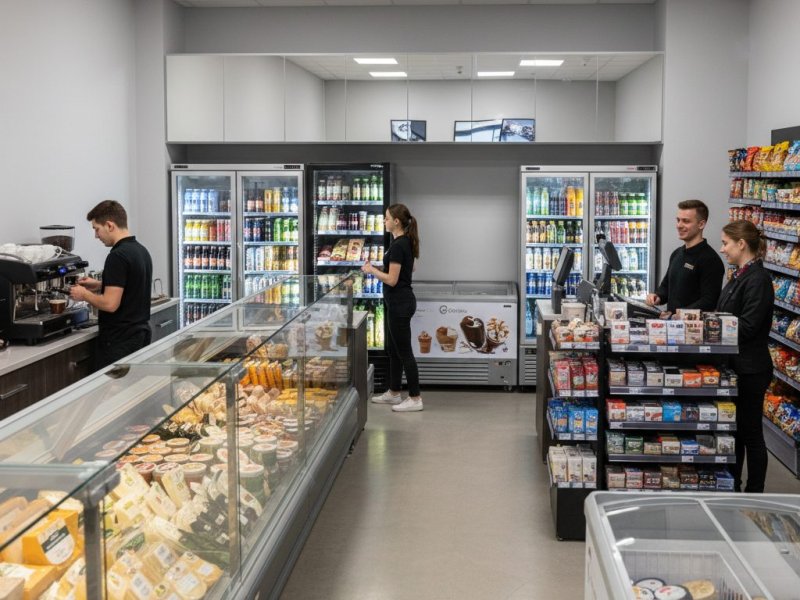 Продуктовый магазин. Прибыль 160к
