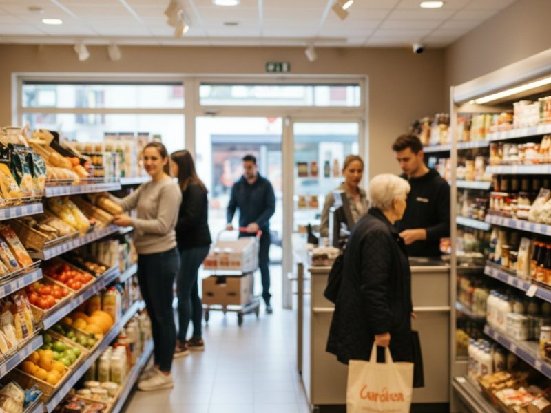 Продуктовый магазин. Прибыль 110к