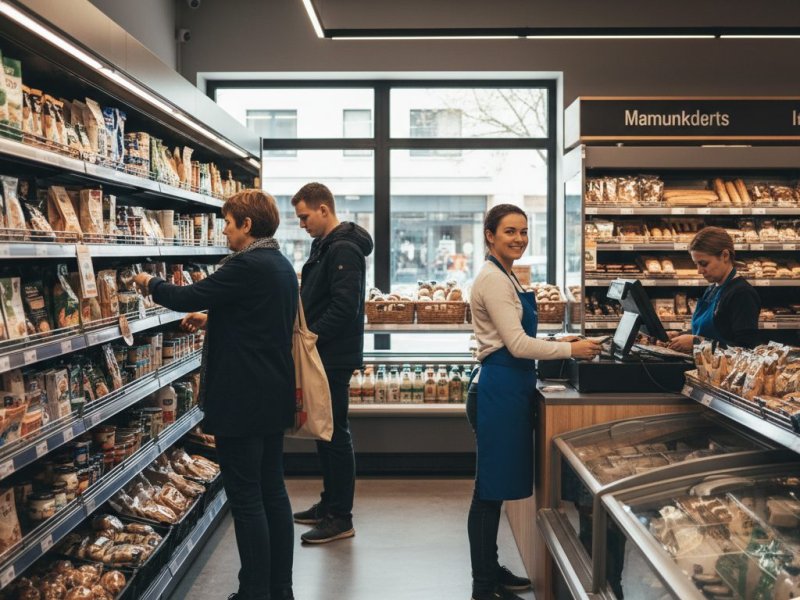 Продуктовый магазин. Прибыль 110к