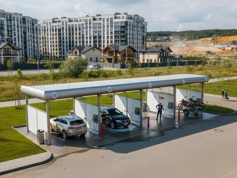 Автомойка. Прибыль 200к