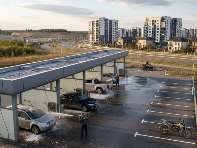 Автомойка. Прибыль 200к