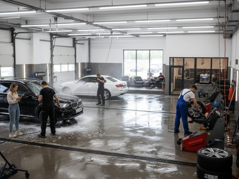 Автомойка. Прибыль 110к