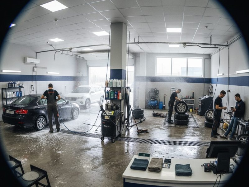 Автомойка. Прибыль 110к