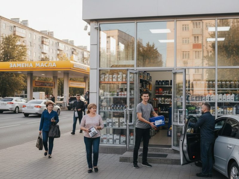 Автомагазин. Прибыль 190к