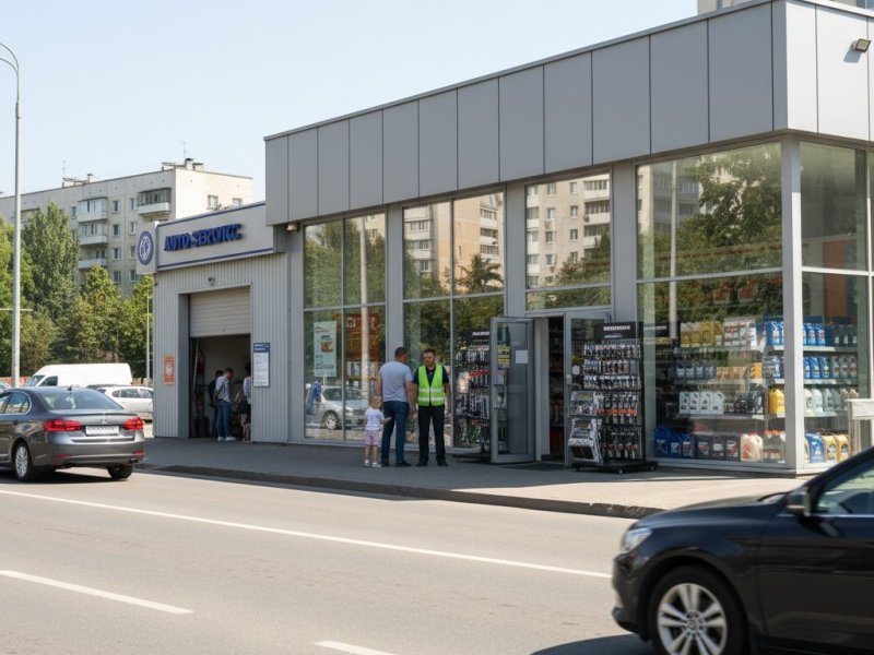 Автомагазин. Прибыль 190к