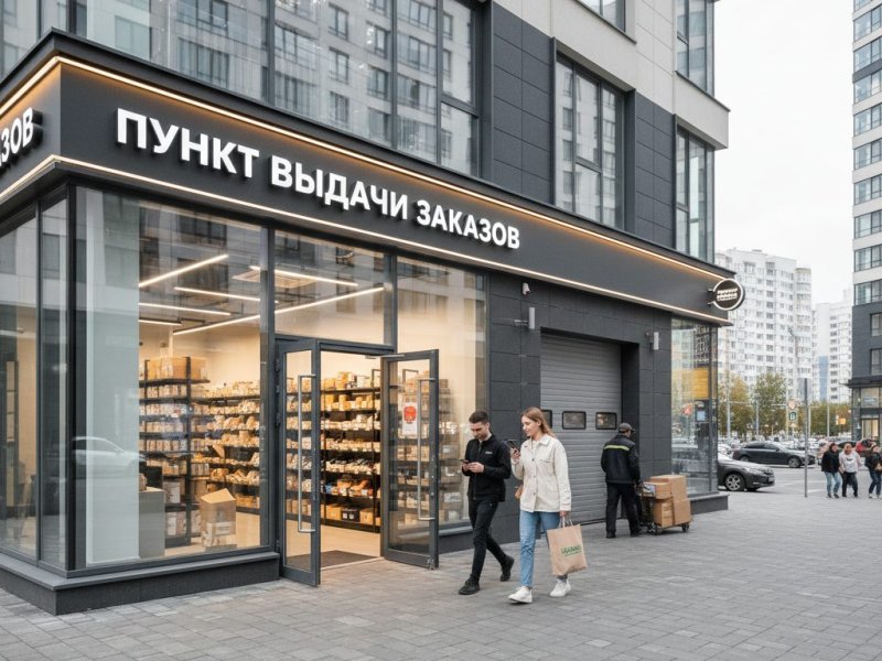 Пункт выдачи заказов Прибыль 70к