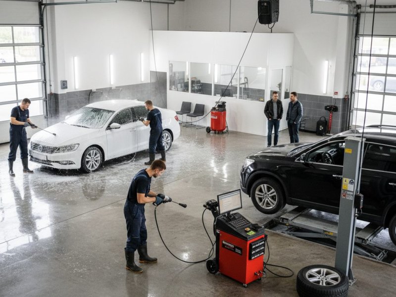 Автомойка. Прибыль 120к