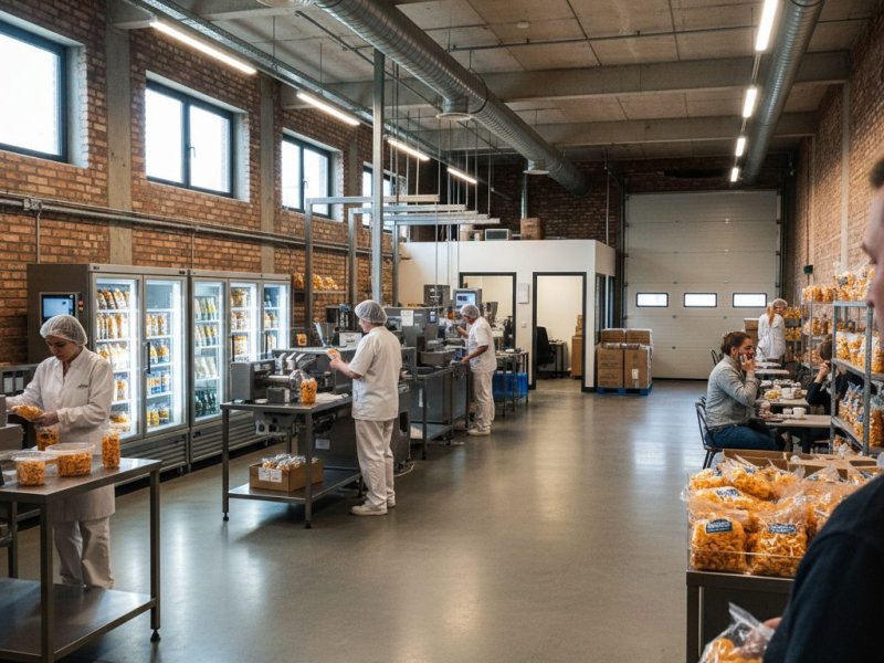 Производство снековой продукции. Прибыль 400к