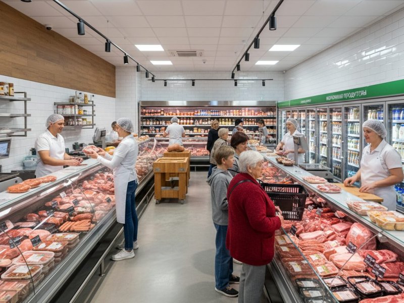 Мясной магазин Прибыль 350к