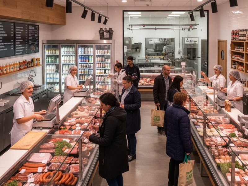 Мясной магазин Прибыль 350к