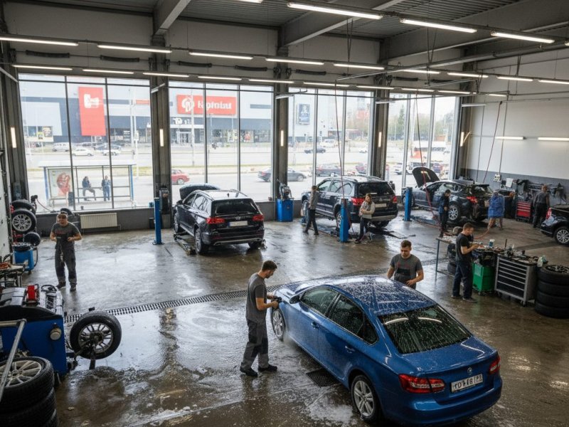 Автосервис. Прибыль 580к