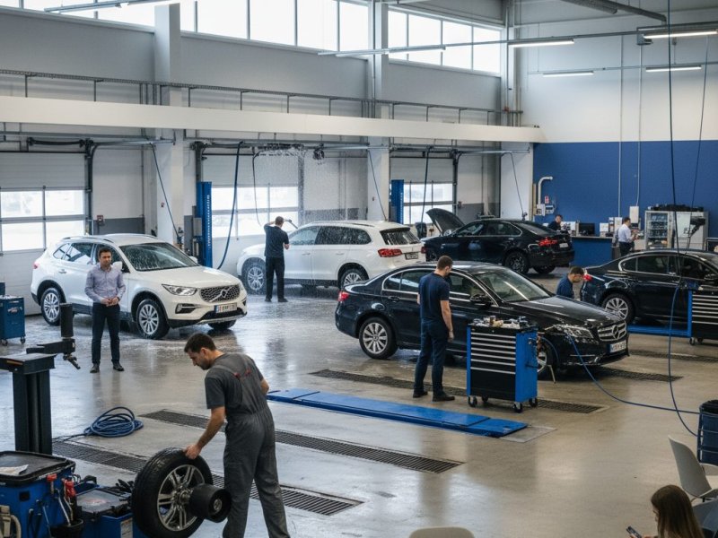 Автосервис. Прибыль 580к