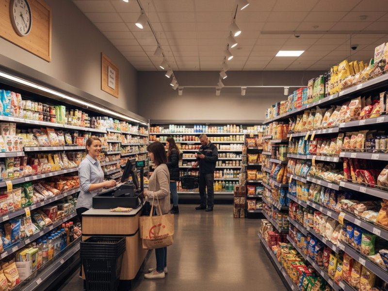 Продуктовый магазин. Прибыль 160к