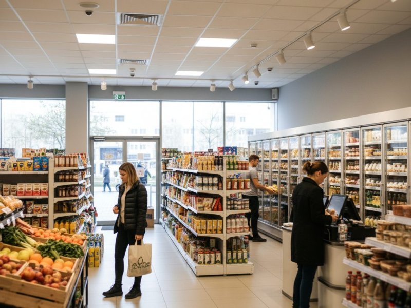 Продуктовый магазин. Прибыль 180к