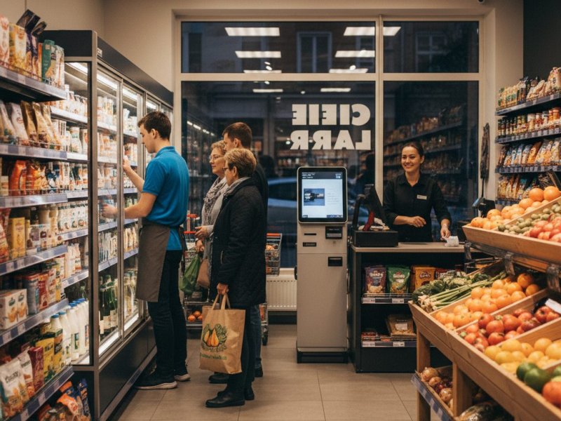 Продуктовый магазин. Прибыль 160к
