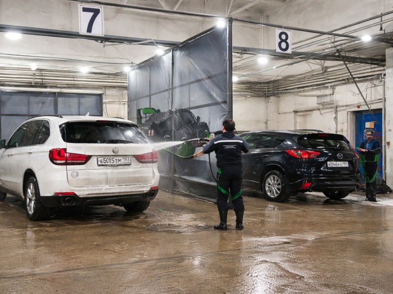 Автомойка на 8 постов с прибылью 500 тыс