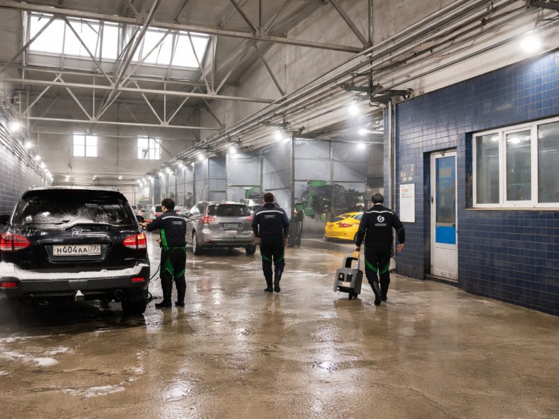 Автомойка на 8 постов с прибылью 500 тыс
