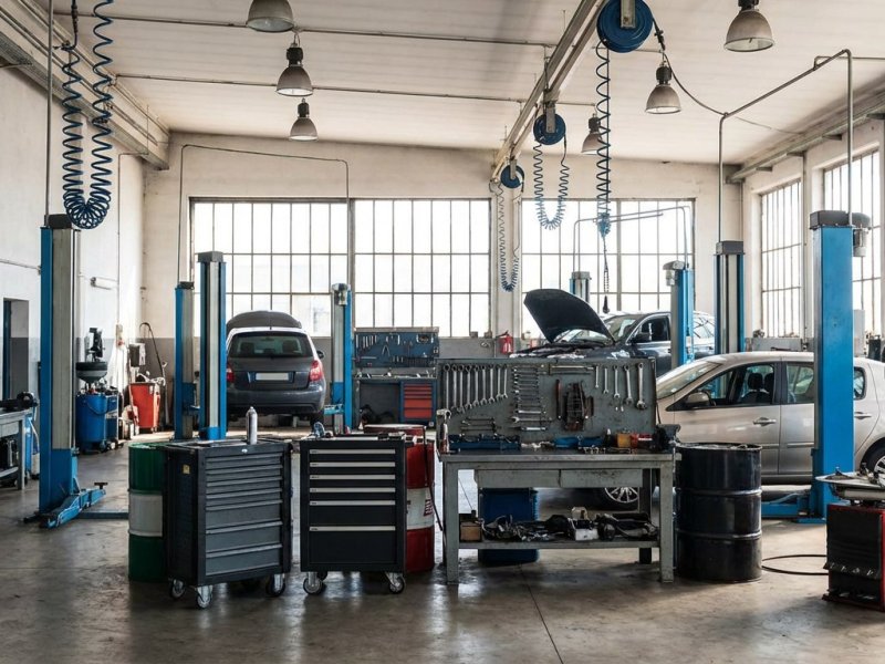 Автосервис и склад автозапчастей с наработанной клиентской базой