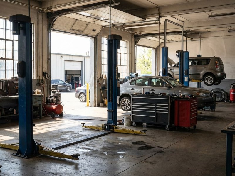 Автосервис и склад автозапчастей с наработанной клиентской базой