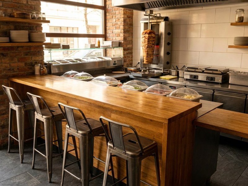 Сеть точек шаурмы