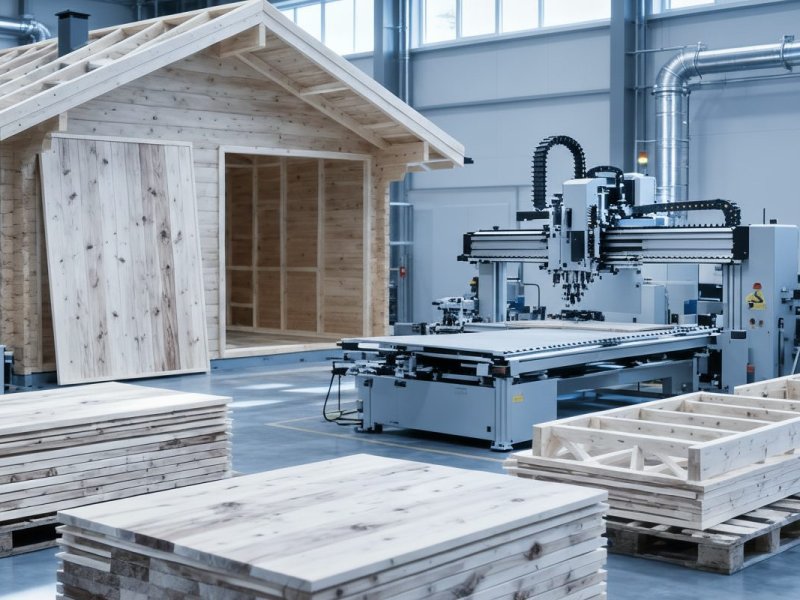 Готовый цех по производству домокомплектов по технологии PreFab