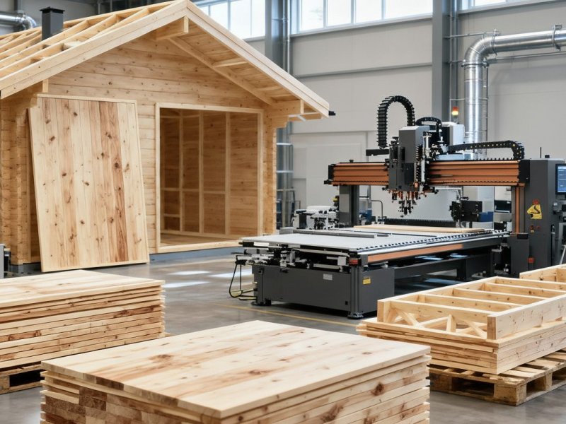 Готовый цех по производству домокомплектов по технологии PreFab