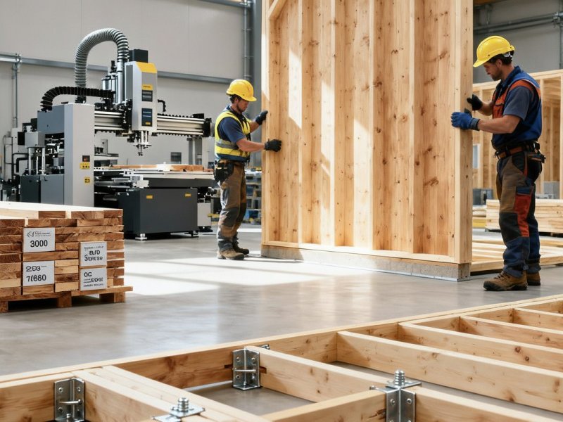 Готовый цех по производству домокомплектов по технологии PreFab