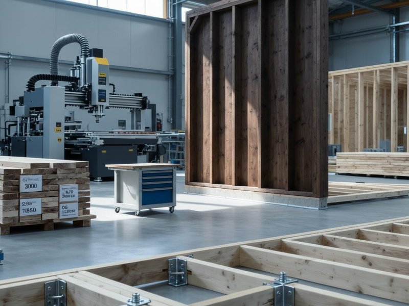Готовый цех по производству домокомплектов по технологии PreFab