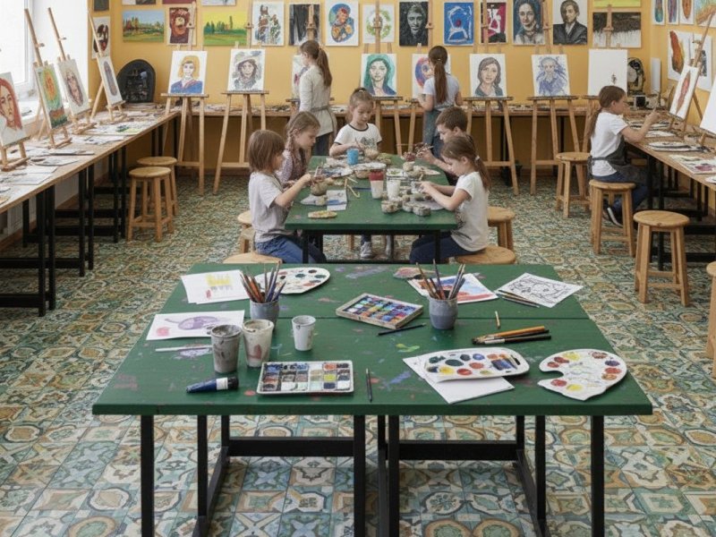 Школа рисования в современном ЖК
