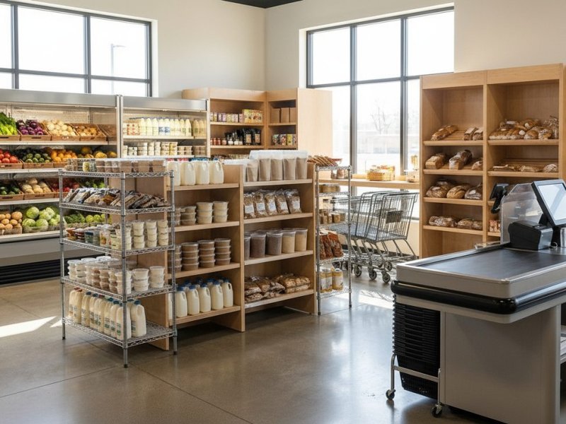 Прибыльный продуктовый магазин в жилом комплексе