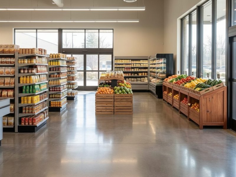 Прибыльный продуктовый магазин в жилом комплексе