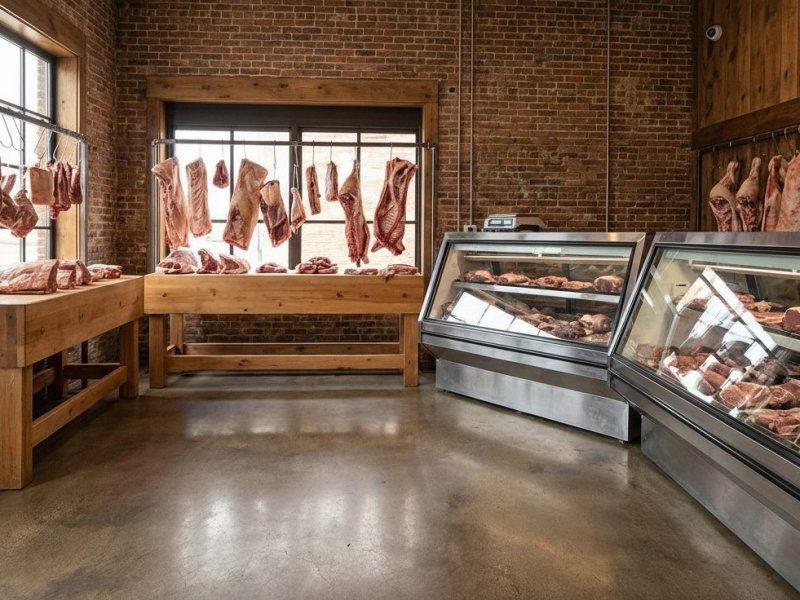 Прибыльная мясная лавка с халяльной продукцией