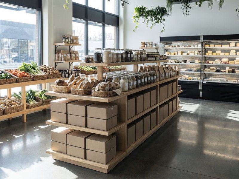 Успешный продуктовый магазин в центре Москвы