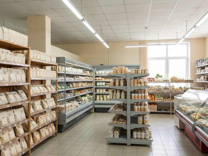 Успешный продуктовый магазин в центре Москвы