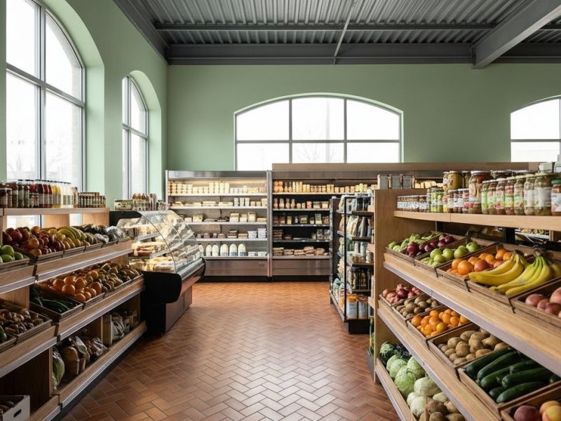 Успешный продуктовый магазин в отличном месте